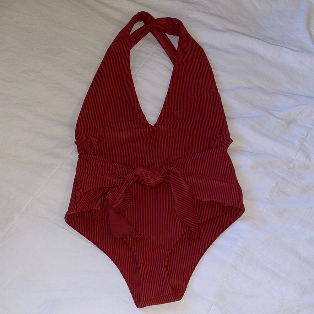 NWT Juillet Swimwear Georgia One Piece Swim Rust